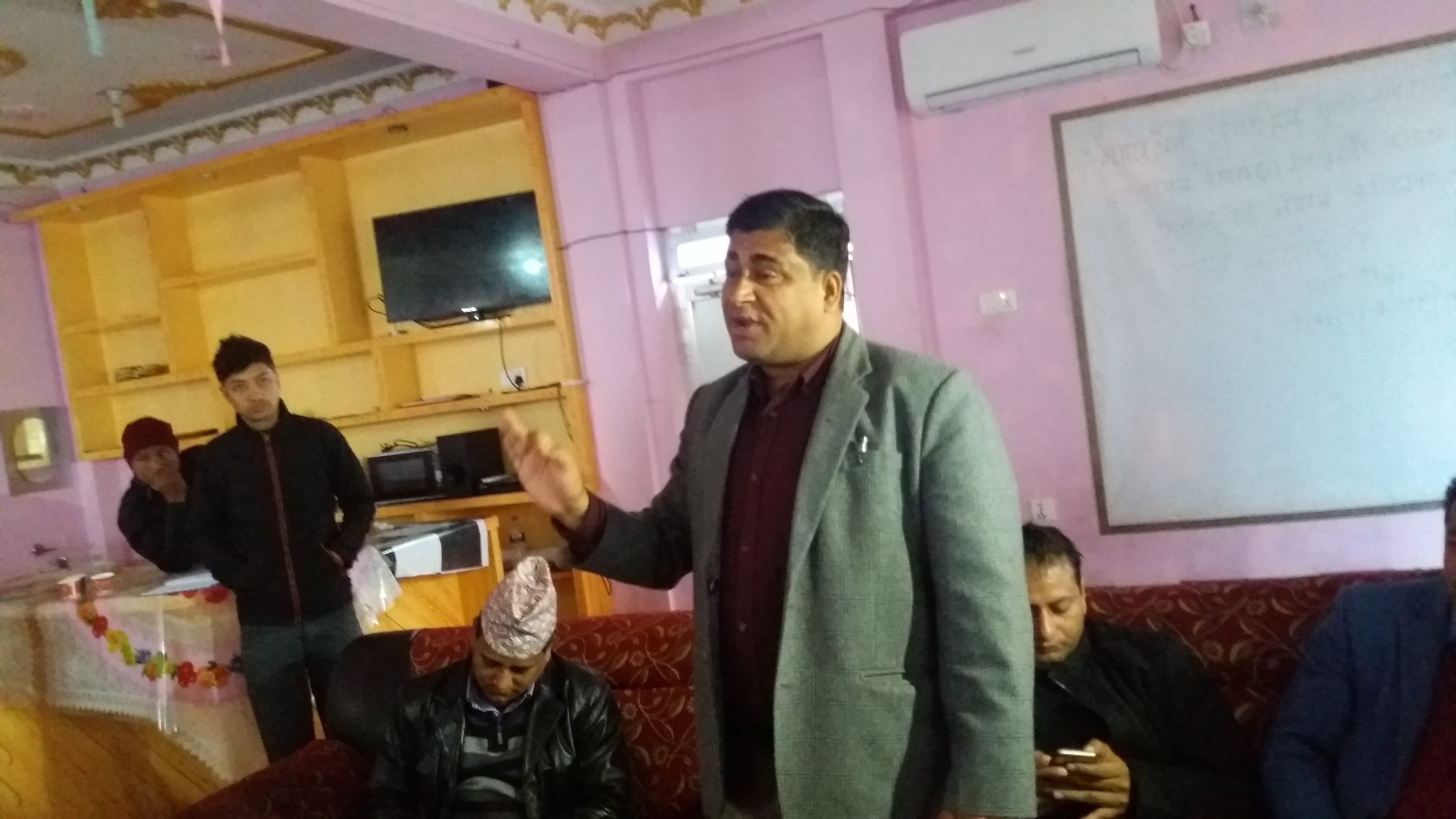 तिवारीको हत्यारालाई नछाडने अध्यक्ष पहारी ।।