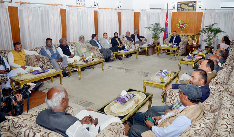 मोर्चाका सर्तः निर्वाचन दुई साता सार्नेदेखि सीमांकन हेरफेरसम्म !