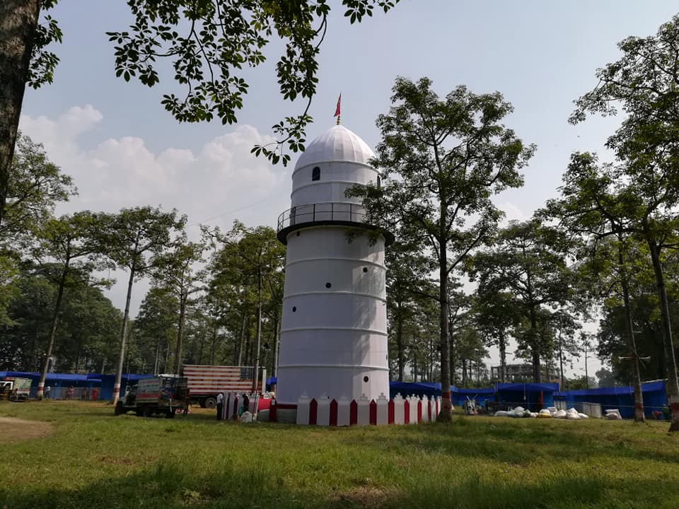 मेलामा धराहरा चढ्न पाईने