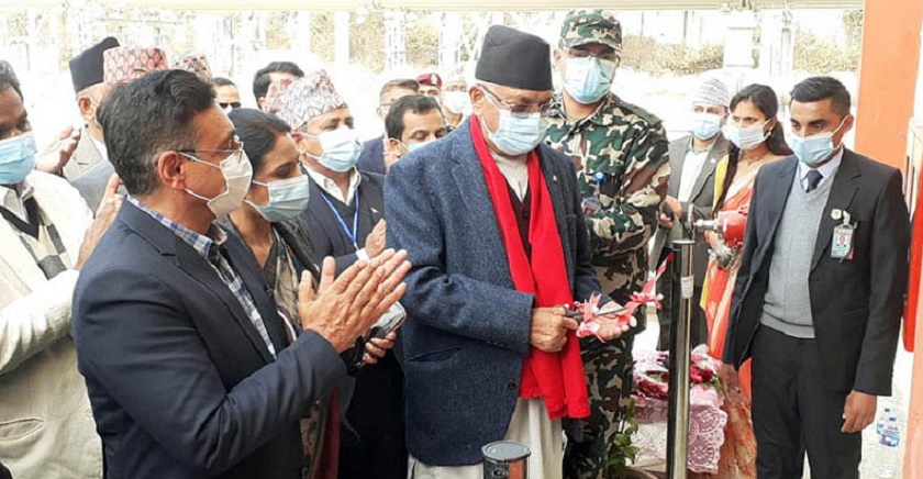 रेल चलाउन अब छिट्टै जनकपुर आउँछुः प्रधानमन्त्री ओली