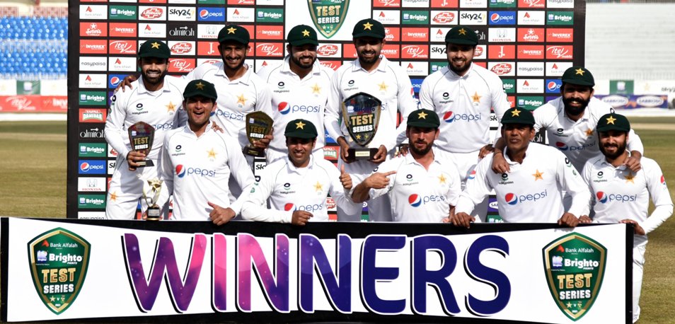 १८ वर्षपछि पाकिस्तानले जित्यो दक्षिण अफ्रिकासँगको टेस्ट शृङ्खला