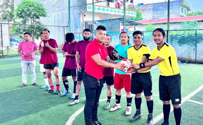 लुरी बुलेट फुटसल प्रतियोगिताको उपाधी स्वर्णिम एफ.सिलाई
