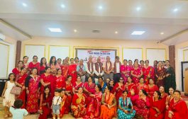 त्रिभुवन अक्सफोर्ड टोल बिकास संस्थाद्वारा तिजमिलन तथा दर खाने कार्यक्रम सम्पन्न